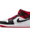 Air Jordan 1 Mid Gym Red Black Toe - Image 2
