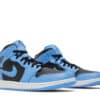 Air Jordan 1 Mid University Blue Black total view