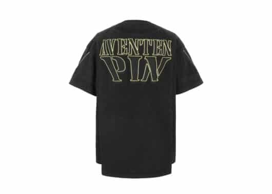 Aventen Pin Deconstruction Tee Black back view