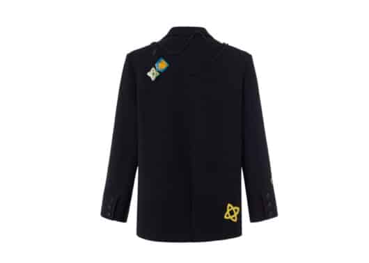 Aventen Pin Multi Colour Logo Badge Suit Black - Image 2