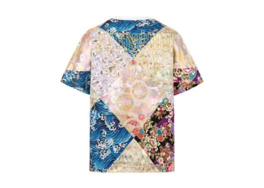 Aventen Pin Vintage Patch Tee White back view