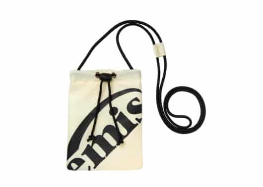 Emis New Logo Crossed Mini Bag Ivory