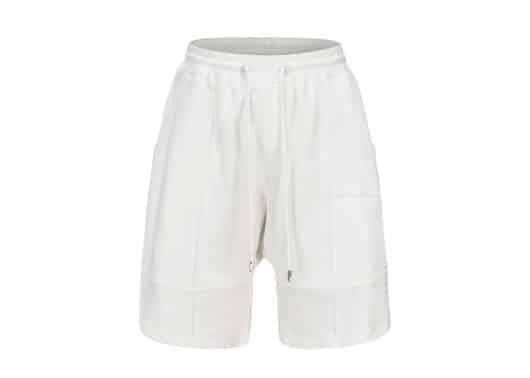 Galliano Landor Baisc Shorts Cream White front view