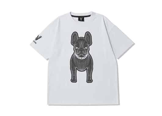 Life Work Silket Ladok Tee White TS982 front view