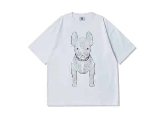 LifeWork Silver Dog Tee White TS299