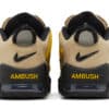 Nike Air More Uptempo Low AMBUSH Vivid Sulfur Limestone back view