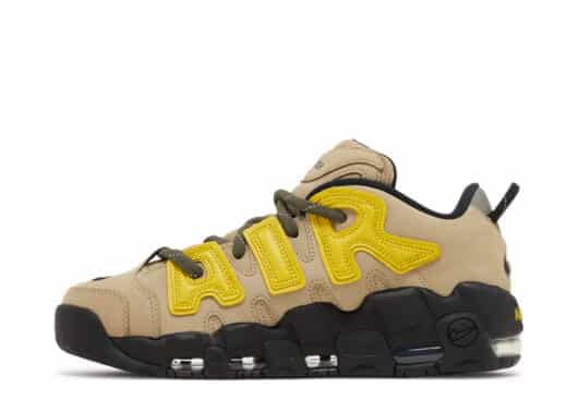 Nike Air More Uptempo Low AMBUSH Vivid Sulfur Limestone left view