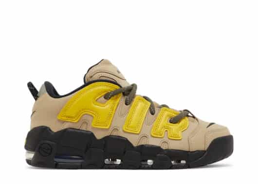 Nike Air More Uptempo Low AMBUSH Vivid Sulfur Limestone right view