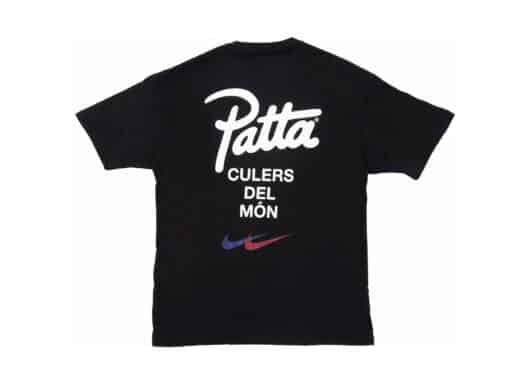 Patta x Barcelona FC Culers del Món Tee Black back view