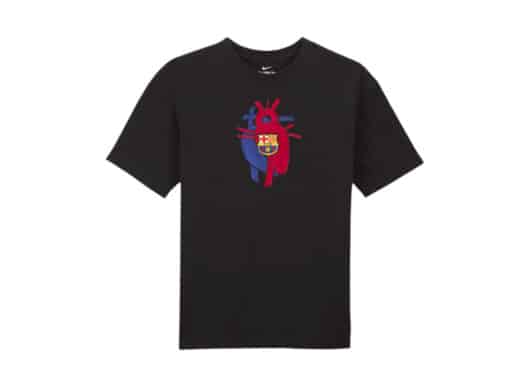 Patta x Barcelona FC Culers del Món Tee Black front view