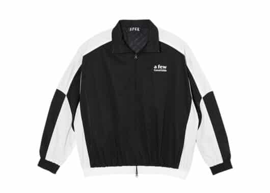 A Few Good Kids Basic Logo Tracksuit Black front view