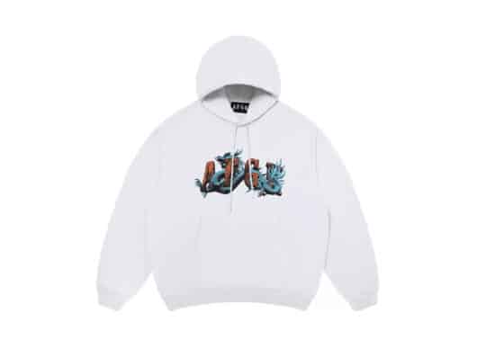 A Few Good Kids Dragon Relief Hoodie White front view