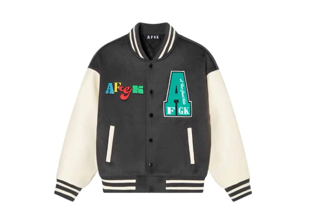 Grey Jacket Rapper Buy A Few Good Kids Rapper Boy Baseball Jacket Grey Online in Australia ...