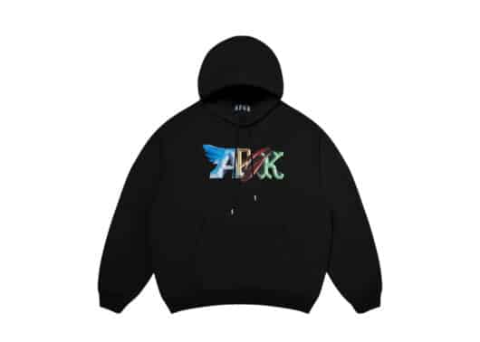 A Few Good Kids Wing Logo Hoodie Black front view