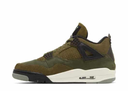 Air Jordan 4 Retro SE Craft Medium Olive left view