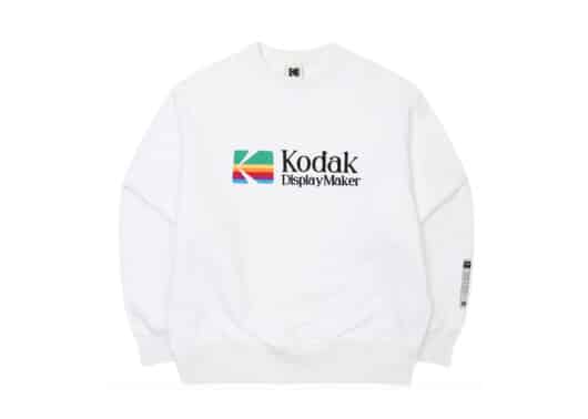 Kodak Digital Rainbow Crewneck White K3123LFS22