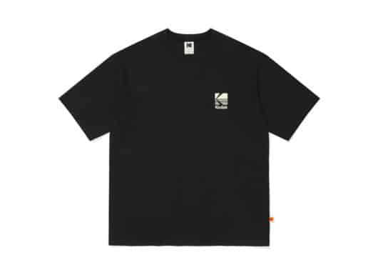Kodak Essential Big Logo Tee Black K3223ERS36 front view