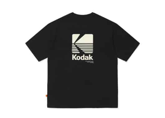 Kodak Essential Big Logo Tee Black K3223ERS36 back view