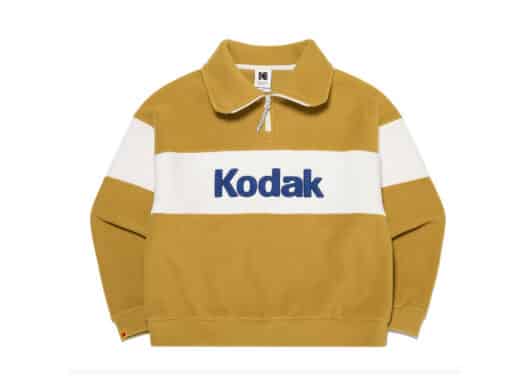 Kodak Essential Fleece Half Zip Yellow K3422EFSC6