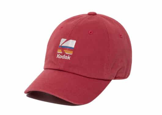 Kodak Rainbow Embroidery Ball Cap Red K3343LCP63