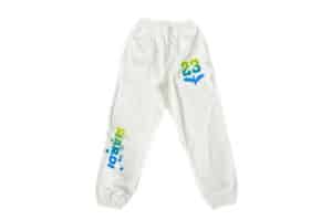 Mardi Mercredi AllStar 23 Gradation Sweatpants White Lime