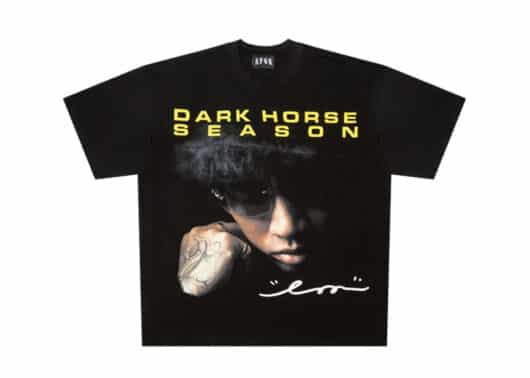 A Few Good Kids Dark Horse Season Tour Photo Tee Black front view