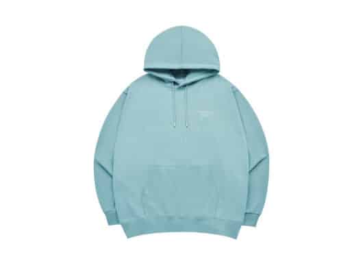 ADLV Fuzzy Dragon Artwork Hoodie Dark Mint front