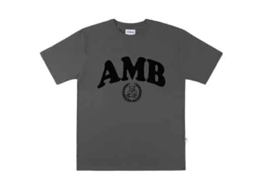 Ambler Big Logo Tee Dark Grey AS1009