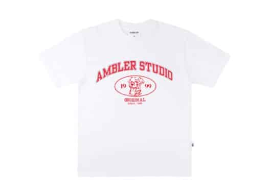 Ambler Retriever Tee White AS1006
