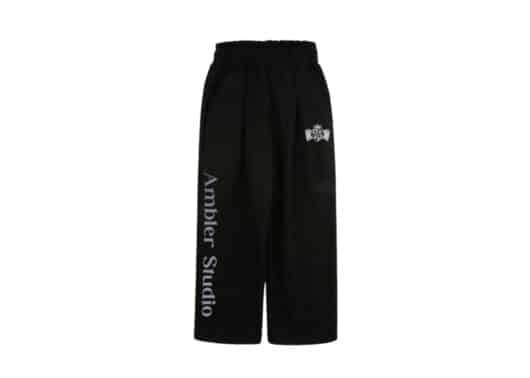 Ambler Trophy Straight Pants Black AP701 front view