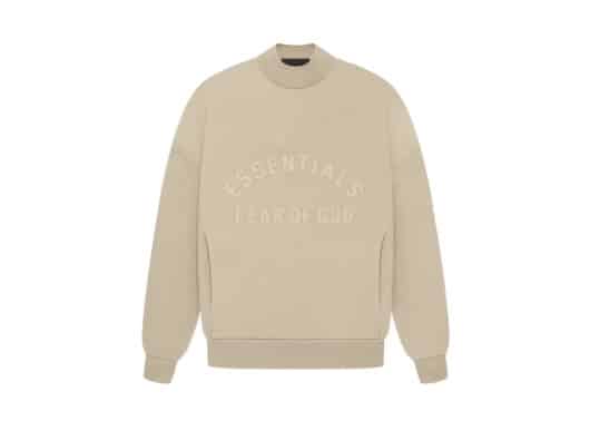 Fear of God Essentials Crewneck Dusty Beige front view