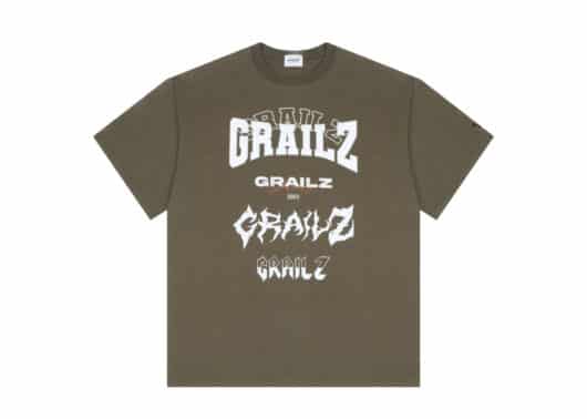Grailz Multi Logo Tee Khaki