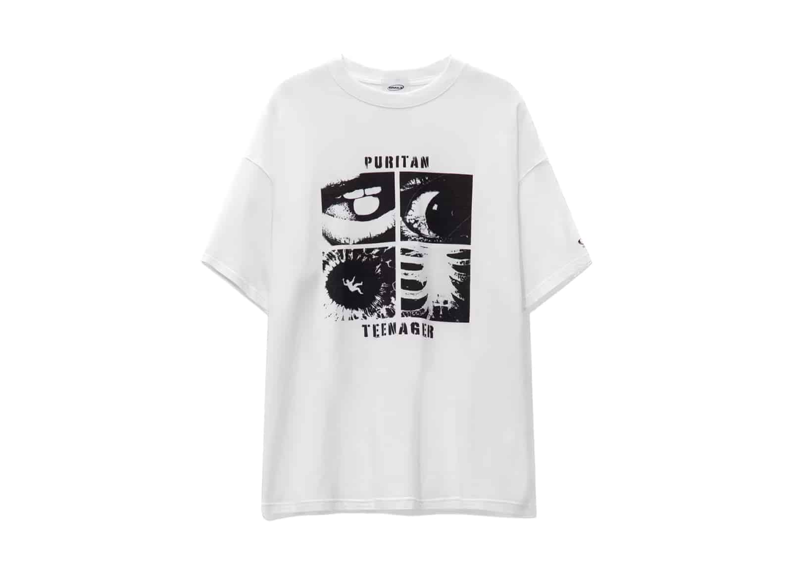 ★GRAILZ★ PURITAN TEENAGER T SHIRTS WHITE Buy Grailz Puritan Teenager Tee White Online in Australia