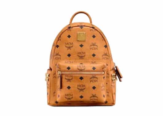 MCM Stark Side Studs Mini Backpack Brown