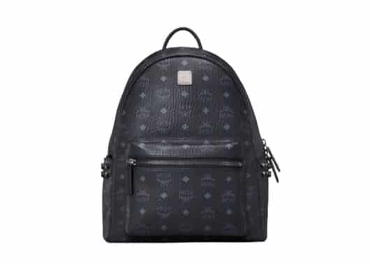 MCM Stark Side Studs Small Backpack Black