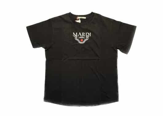 Mardi Mercredi Alumni Classique Tee Black White