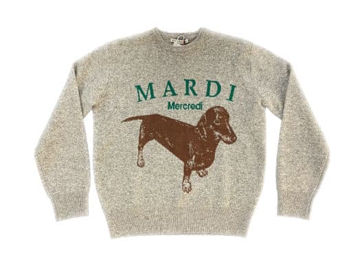 Mardi Mercredi Cashmere Blended DDANJI Pullover Grey