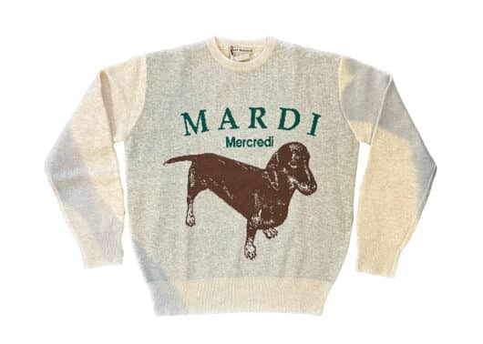 Mardi Mercredi Cashmere Blended DDANJI Pullover Ivory