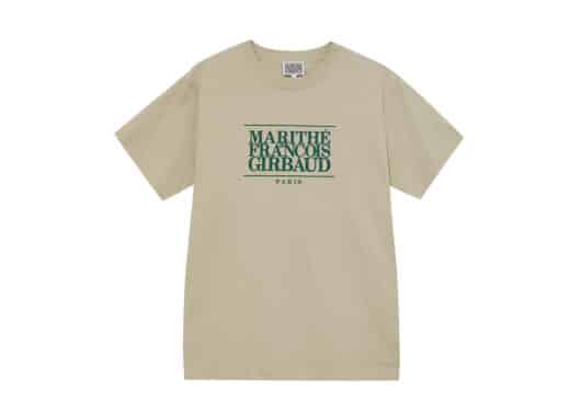 Marithe Francois Girbaud  Classic Logo Tee Khaki Beige