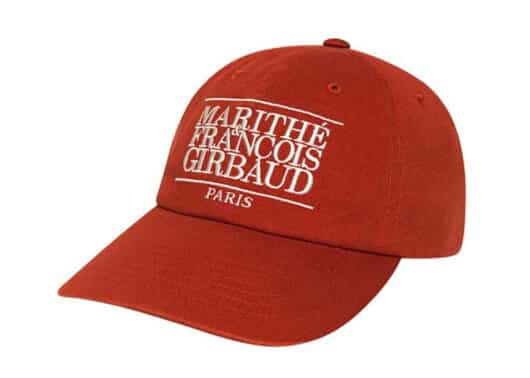 Marithe Francois Girbaud Classic Logo Cap Red