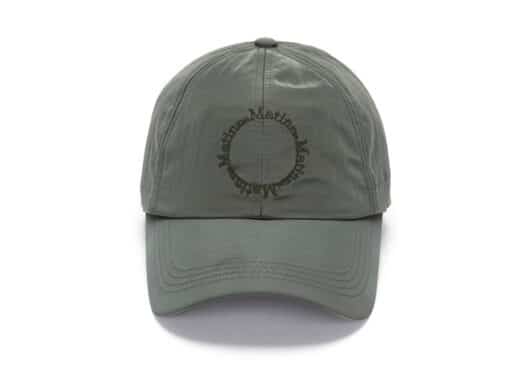 Matin Kim Crisp Logo Ball Cap Green AC005