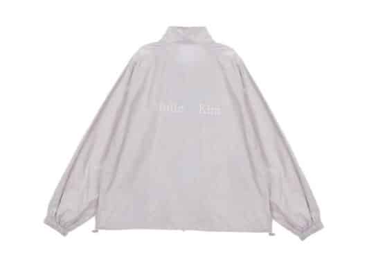 Matin Kim Logo Coating Jumper Grey JP002 - Image 2
