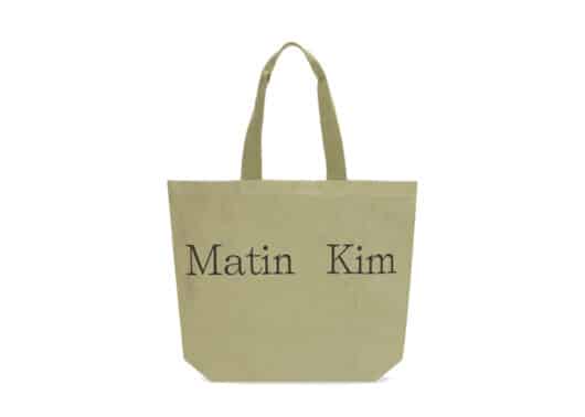 Matin Kim Logo Ecobag Olive BG042