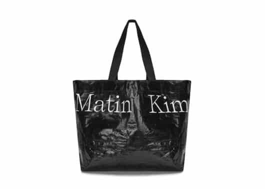 Matin Kim Tarpaulin Shopper Bag Black BG902
