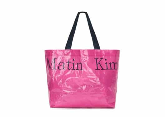 Matin Kim Tarpaulin Shopper Bag Pink BG902