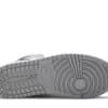 aj1 light smoke grey mid bottom view