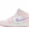 Air Jordan 1 Mid Pink Wash (GS) - Image 2