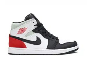 Air Jordan 1 Mid SE Red Black Toe