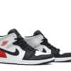 Air Jordan 1 Mid SE Red Black Toe - Image 5