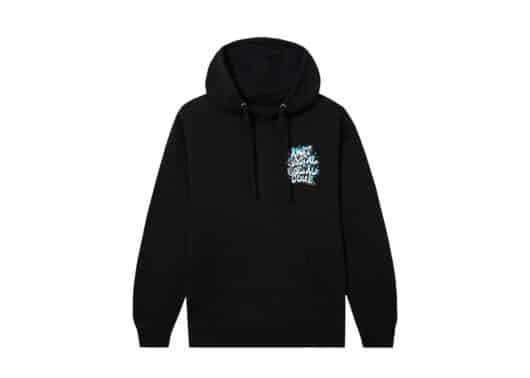 Anti Social Social Club x Polo Cutty Powder Hoodie Black - Image 2
